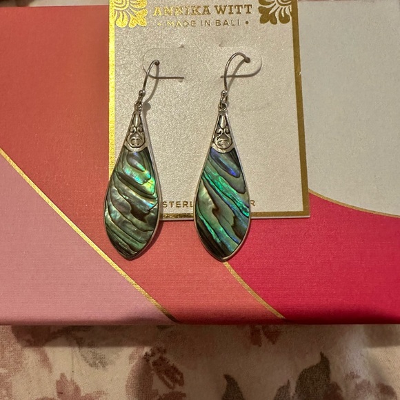 NEW! Annika Witt sterling silver earrings - Picture 2 of 5